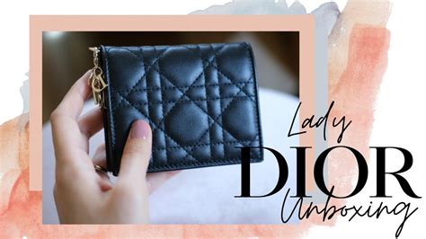 lady dior mini unboxing